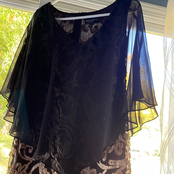 Beautiful Dress with Cape - Picture 3 of 5